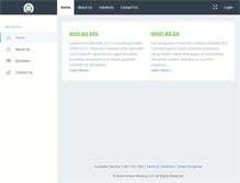 Tablet Screenshot of governmentwindow.com